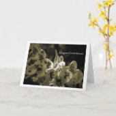 最も深い哀悼の意 カード (黄色い花)