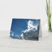 最も深い悔やみや弔慰で カード (裏面)