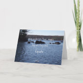 最も深い悔やみや弔慰で カード (裏面)