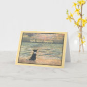 最も深い悔やみや弔慰で カード (黄色い花)