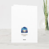 最も深い悔やみや弔慰で サンキューカード (裏面)