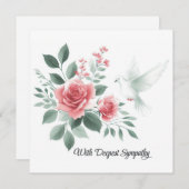 最も深い悔やみや弔慰で シーズンカード (正面/裏面)