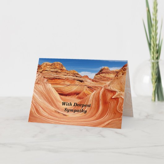 最も深い悔やみや弔慰フォトグラファーの楽園で カード (正面)