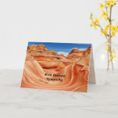 最も深い悔やみや弔慰フォトグラファーの楽園で カード (黄色い花)