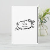 最も深い悔やみや弔慰ブラックフローラスシンプルクロール白 (スタンド正面)