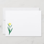 最も深い悔やみや弔慰 (裏面)