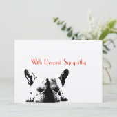 最も深い悔やみや弔慰 (スタンド正面)