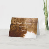 最も深い悔やみや弔慰 カード (裏面)