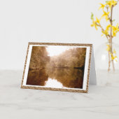 最も深い悔やみや弔慰 カード (黄色い花)