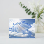 最も深い悔やみや弔慰_ ポストカード (スタンド正面)