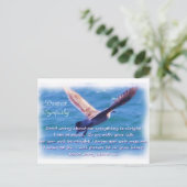 最も深い悔やみや弔慰_ ポストカード (スタンド正面)