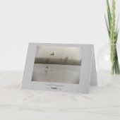 最も深い悔やみや弔慰- concolenceカードを使って カード (裏面)