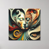 最も深い愛 キャンバスプリント (正面)