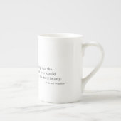最も深い愛-プライド及び偏見 ボーンチャイナマグカップ (右)
