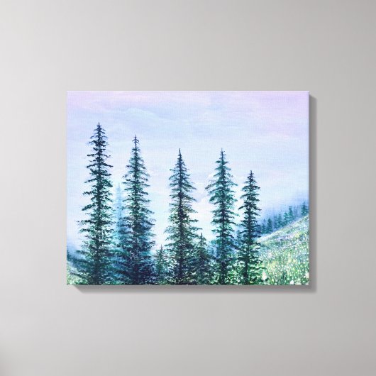 最も深い谷 キャンバスプリント (正面)