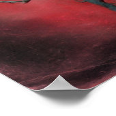 最も深い赤 ポスター (角)