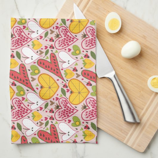 最も甘い夏 キッチンタオル (四つ折り)