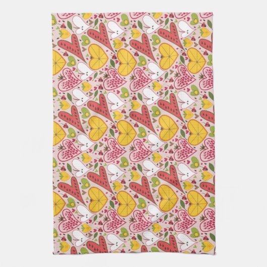 最も甘い夏 キッチンタオル (縦)