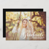 最も甘い砂糖 |卒業招待状 招待状 (正面/裏面)