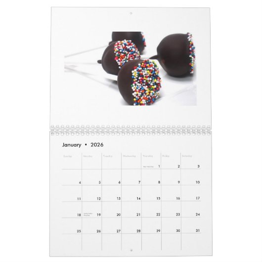 最も甘い2010年 カレンダー (1月 2026)