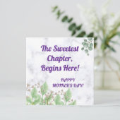 最も甘美な章がここから始まる - 母の日 カード (スタンド正面)