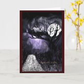 '最も痛みのある暗い"グリーティングカード カード (黄色い花)