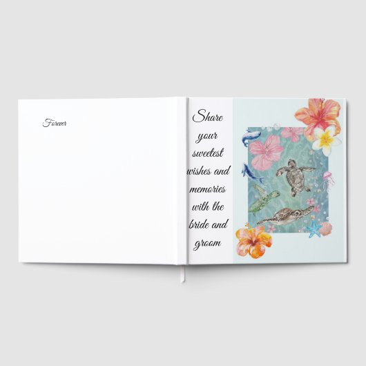 最も真実の願いを書き留めるための本 ゲストブック (全面)