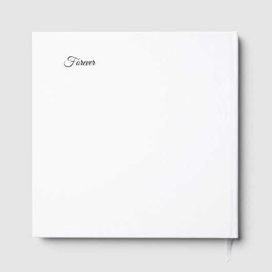 最も真実の願いを書き留めるための本 ゲストブック (裏面)