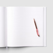 最も真実の願いを書き留めるための本 ゲストブック (内側)