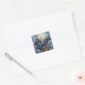 最も神聖な三位一体ステッカー スクエアシール (封筒)