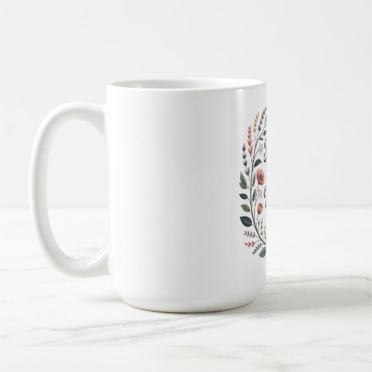 最も純粋な絆は母と子 コーヒーマグカップ (左)