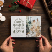 最も素敵な年のクリスマス写真 シーズンカード