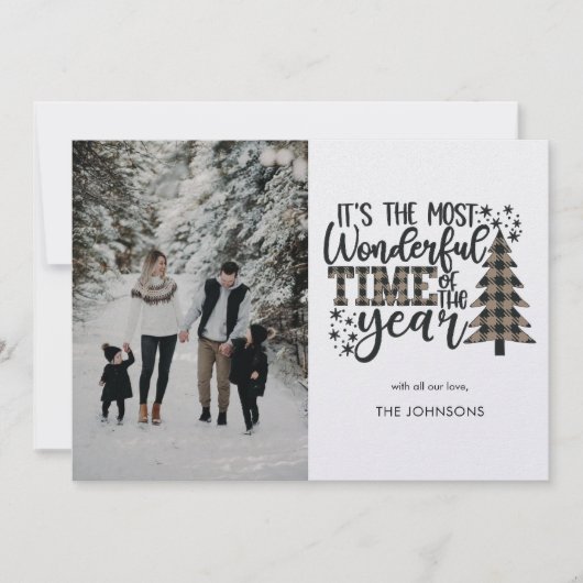 最も素敵な時期の写真 シーズンカード (正面)