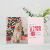 最も素敵な時間 ペットホリデー写真カード シーズンカード (スタンド正面)