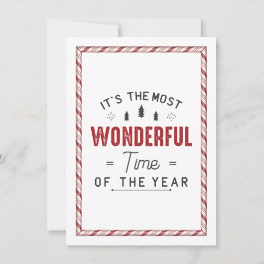 最も素敵な時間 招待状 (正面)