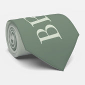 最も素敵な男にウェディングのサージグリーンをお願いする ネクタイ (ロール)