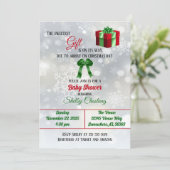 最も素敵な贈り物 ベビーシャワー 招待状 (スタンド正面)