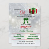 最も素敵な贈り物 ベビーシャワー 招待状 (正面/裏面)