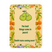 最も素晴らしいものは梨で発表される マグネット (縦)