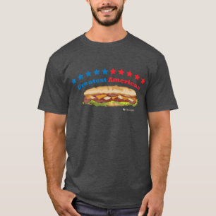 最も素晴らしいアメリカの英雄のTシャツ Tシャツ