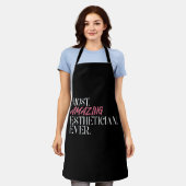 最も素晴らしいエステティシャン史上スキンケアE エプロン (着用した状態)