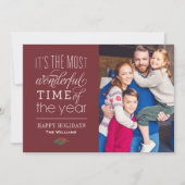 最も素晴らしいタイムメルロレッド写真 シーズンカード (正面)