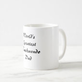 最も素晴らしいパパのマグ コーヒーマグカップ (正面右)