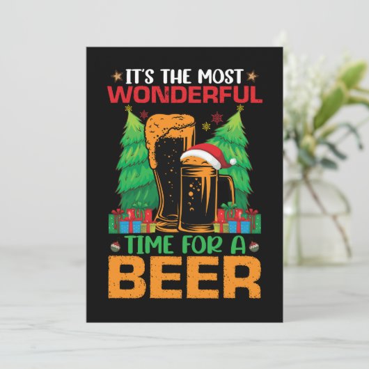 最も素晴らしいビールの時間 サンタさん 招待状 (スタンド正面)