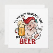 最も素晴らしいビールの時間 招待状 (正面/裏面)