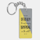最も素晴らしいボーイフレンドの年が始まる キーホルダー (正面左)