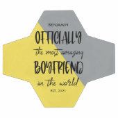 最も素晴らしいボーイフレンドの年が誕生 サッカーボール (フラット)