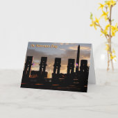 最も素晴らしい世代別WWII記念物カード カード (黄色い花)