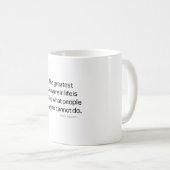 最も素晴らしい喜び コーヒーマグカップ (正面右)