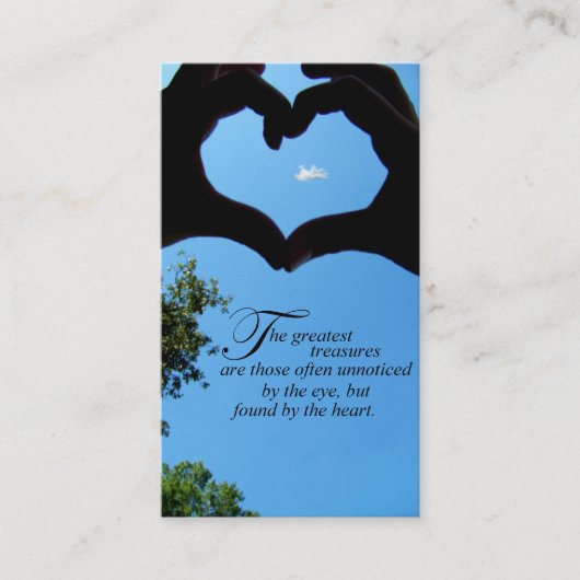 最も素晴らしい宝物ビジネスかテレホンカード コーリングカード (正面)